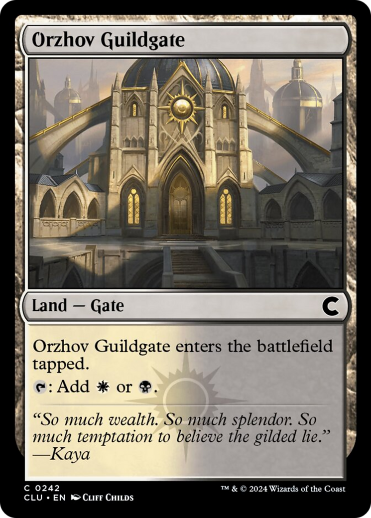 Orzhov Guildgate [Ravnica: Clue Edition] | Jack's On Queen