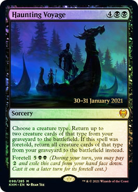 Haunting Voyage  [Kaldheim Prerelease Promos] | Jack's On Queen