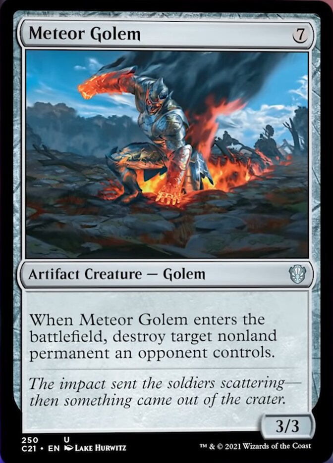 Meteor Golem [Commander 2021] | Jack's On Queen