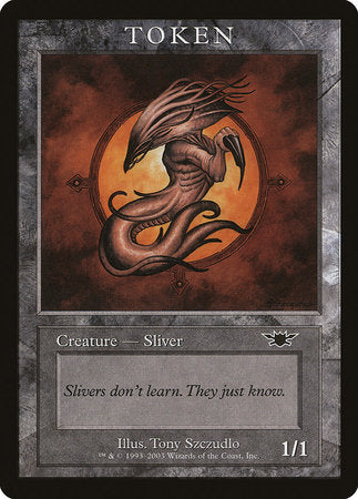 Sliver Token (Legions) [Magic Player Rewards 2003] | Jack's On Queen