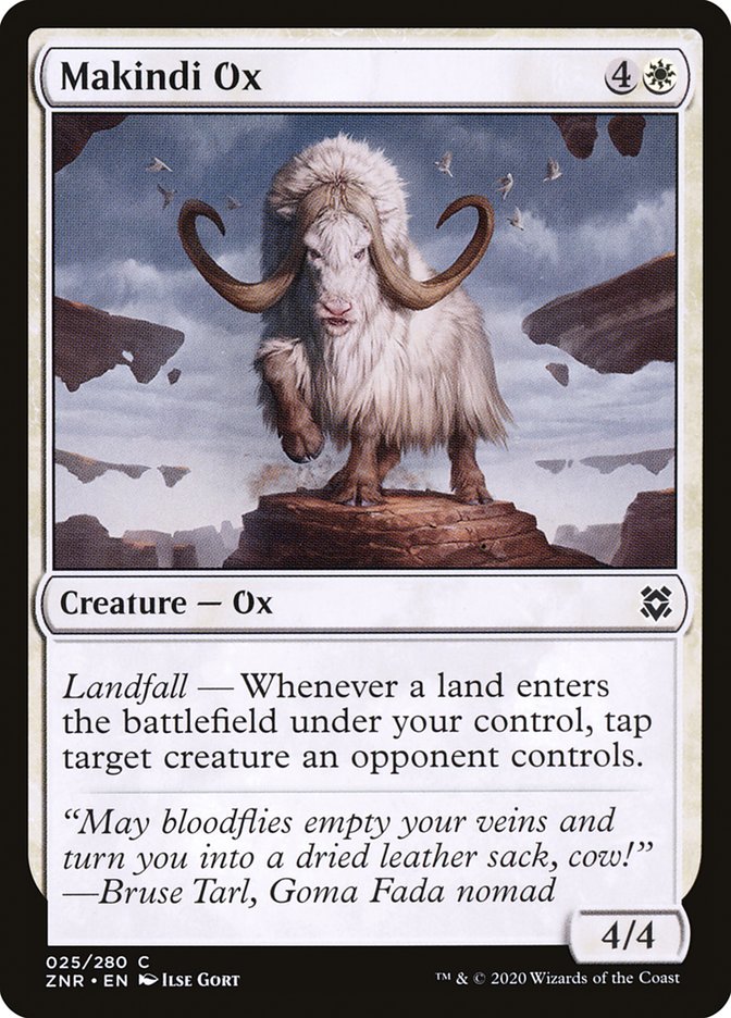 Makindi Ox [Zendikar Rising] | Jack's On Queen