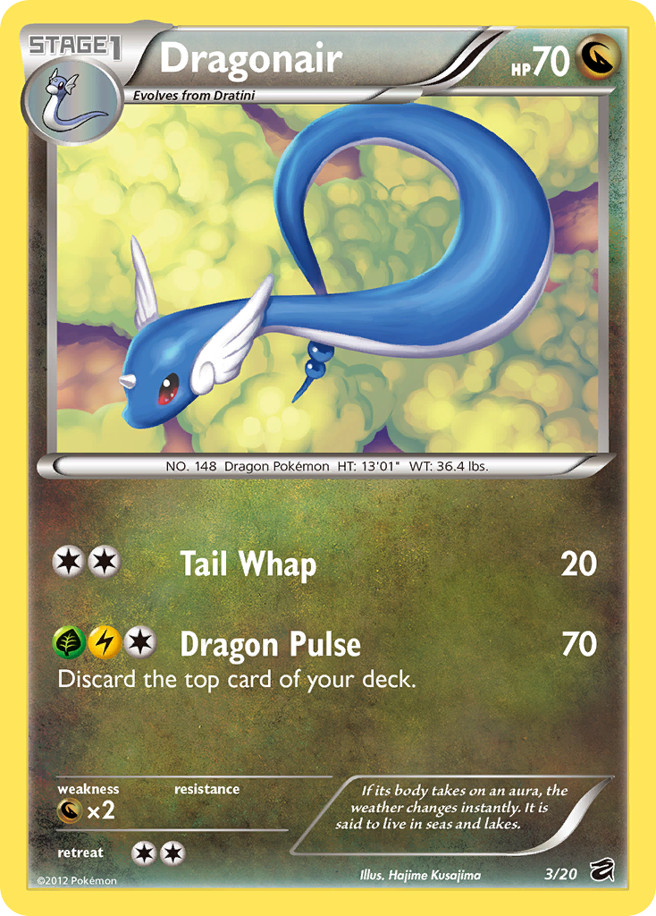 Dragonair (3/20) [Black & White: Dragon Vault] | Jack's On Queen