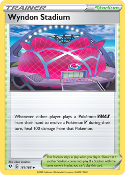 Wyndon Stadium (161/185) [Sword & Shield: Vivid Voltage] | Jack's On Queen