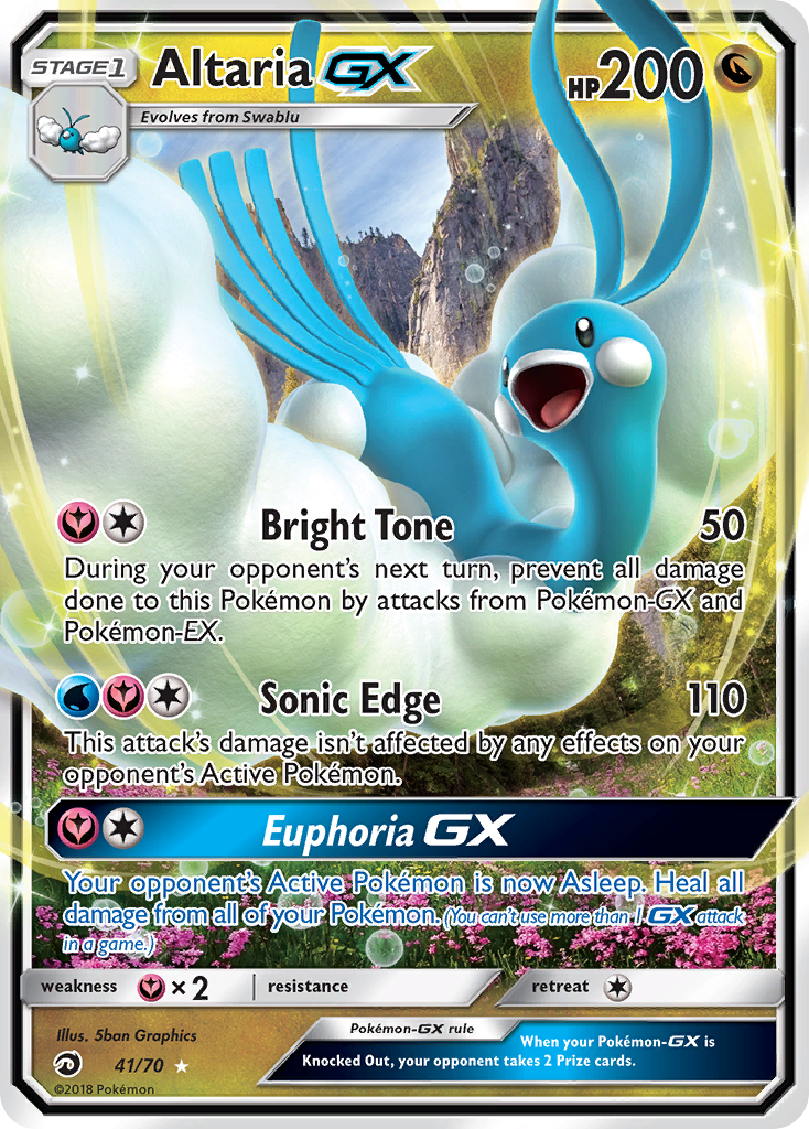 Altaria GX (41/70) [Sun & Moon: Dragon Majesty] | Jack's On Queen