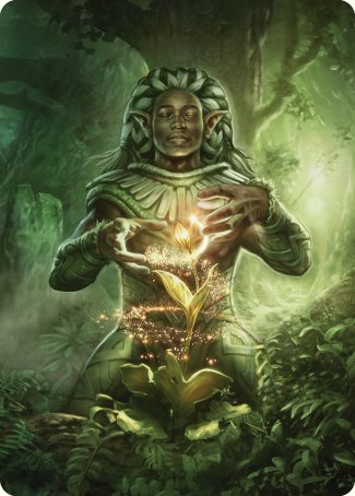 Elvish Mystic Art Card [Commander Masters Art Series] | Jack's On Queen
