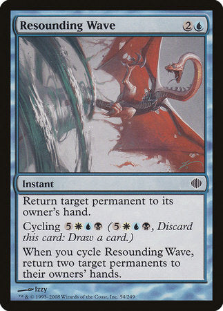 Resounding Wave [Shards of Alara] | Jack's On Queen