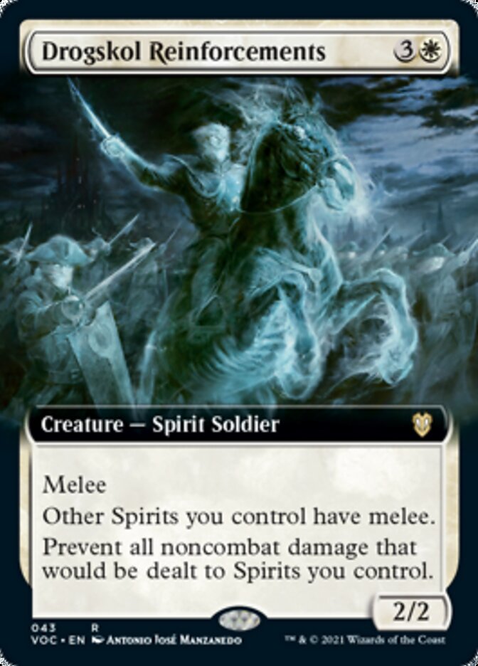 Drogskol Reinforcements (Extended) [Innistrad: Crimson Vow Commander] | Jack's On Queen