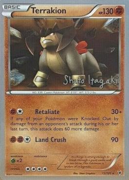 Terrakion (73/101) (Terraki-Mewtwo - Shuto Itagaki) [World Championships 2012] | Jack's On Queen