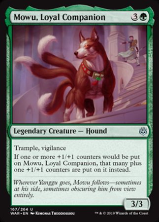 Mowu, Loyal Companion [War of the Spark] | Jack's On Queen