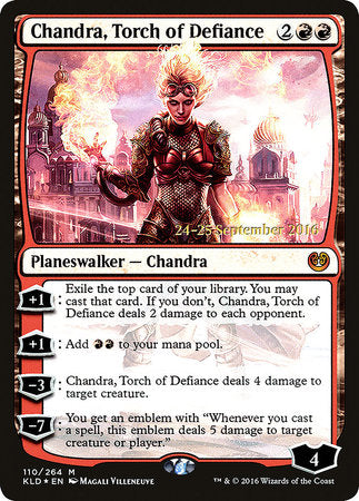 Chandra, Torch of Defiance [Kaladesh Promos] | Jack's On Queen