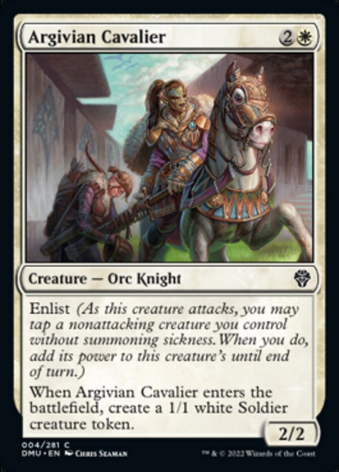 Argivian Cavalier [Dominaria United] | Jack's On Queen