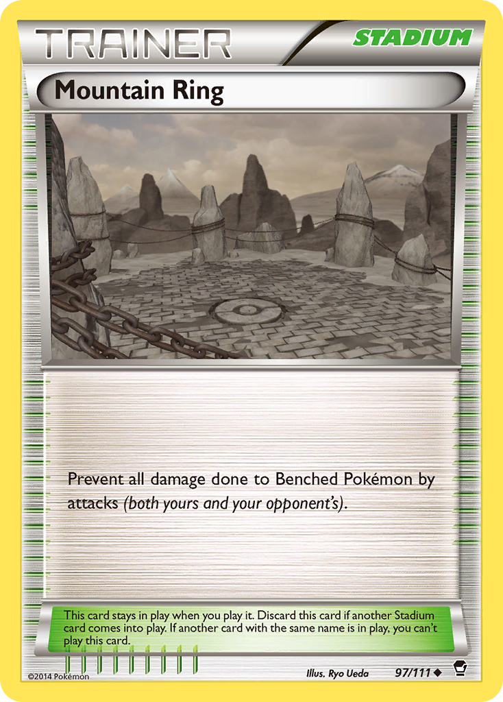 Mountain Ring (97/111) [XY: Furious Fists] | Jack's On Queen