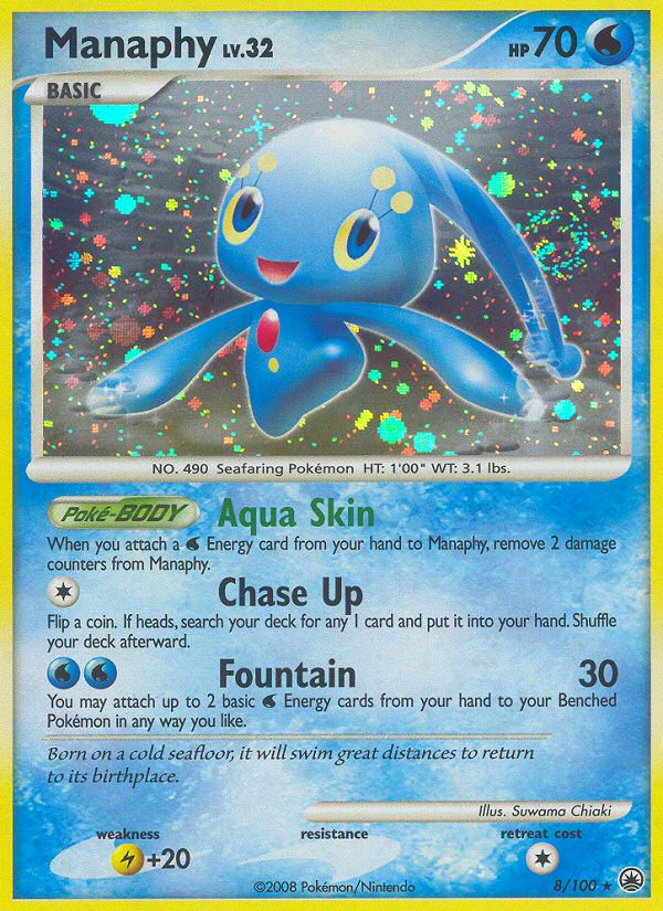 Manaphy (8/100) [Diamond & Pearl: Majestic Dawn] | Jack's On Queen