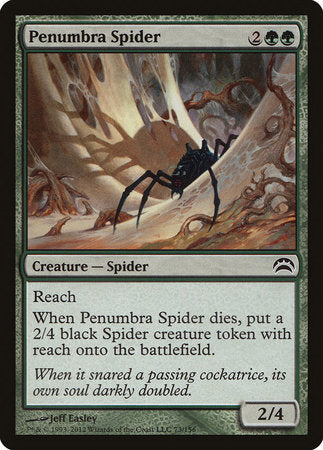 Penumbra Spider [Planechase 2012] | Jack's On Queen