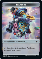 Squirrel // Treasure (013) Double-sided Token [Unfinity Tokens] | Jack's On Queen