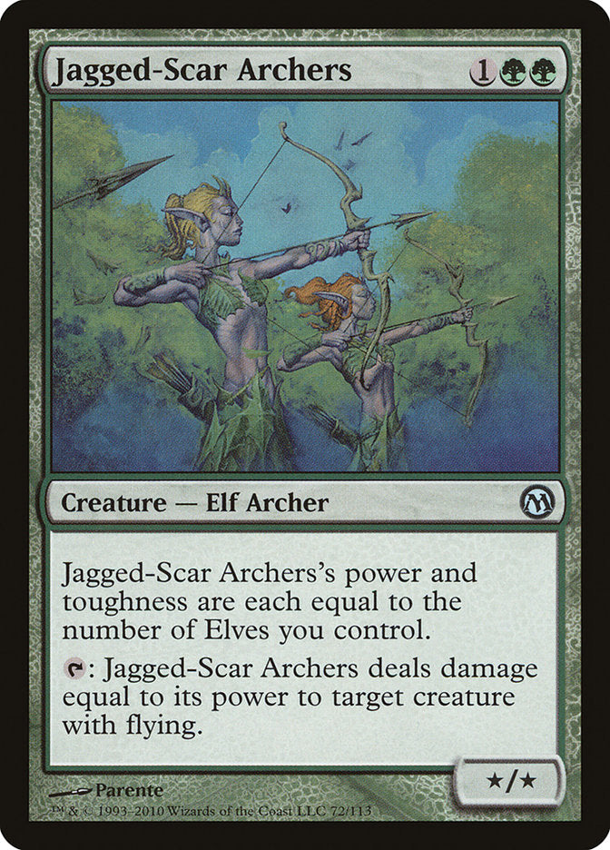 Jagged-Scar Archers [Duels of the Planeswalkers] | Jack's On Queen