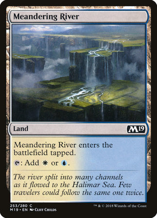Meandering River [Core Set 2019] | Jack's On Queen