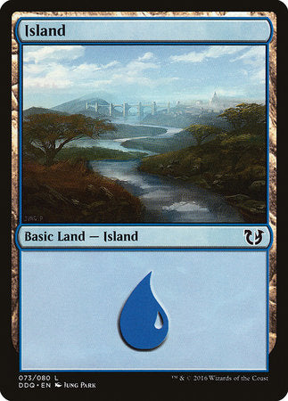 Island (73) [Duel Decks: Blessed vs. Cursed] | Jack's On Queen