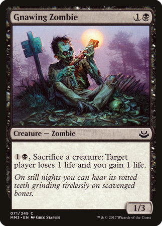 Gnawing Zombie [Modern Masters 2017] | Jack's On Queen