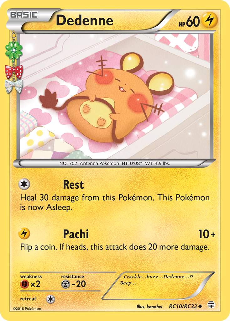 Dedenne (RC10/RC32) [XY: Generations] | Jack's On Queen