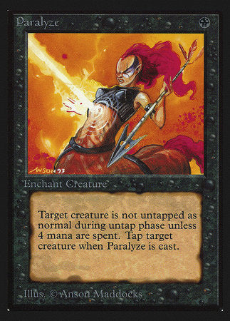 Paralyze (IE) [Intl. Collectors’ Edition] | Jack's On Queen