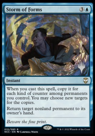 Storm of Forms (Promo Pack) [Streets of New Capenna Commander Promos] | Jack's On Queen