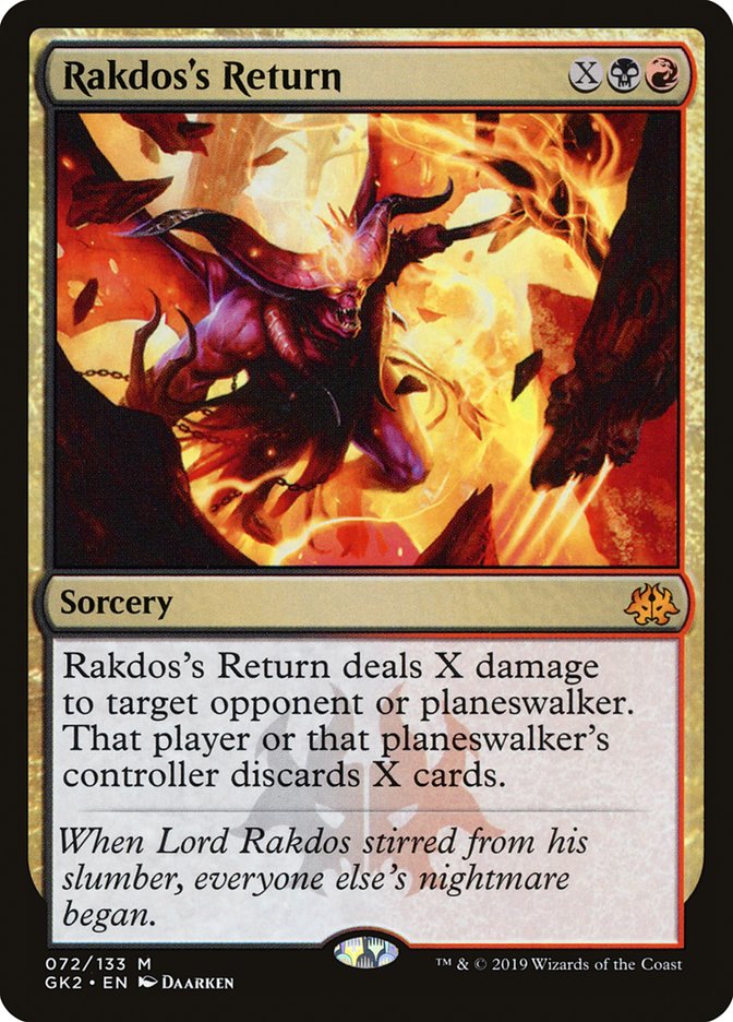 Rakdos's Return [Ravnica Allegiance Guild Kit] | Jack's On Queen