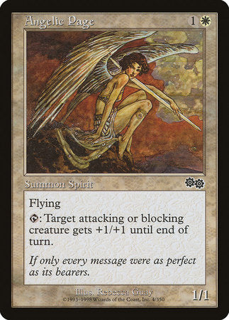 Angelic Page [Urza's Saga] | Jack's On Queen