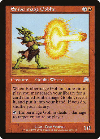 Embermage Goblin [Onslaught] | Jack's On Queen
