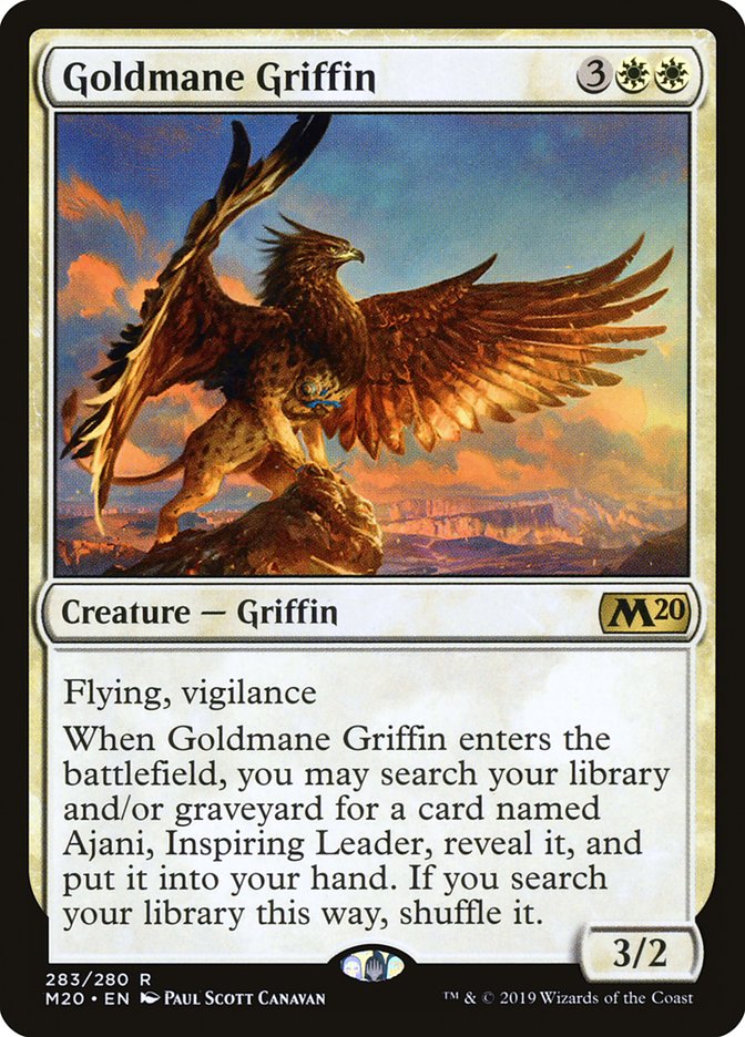 Goldmane Griffin [Core Set 2020] | Jack's On Queen