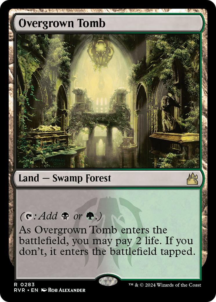 Overgrown Tomb [Ravnica Remastered] | Jack's On Queen