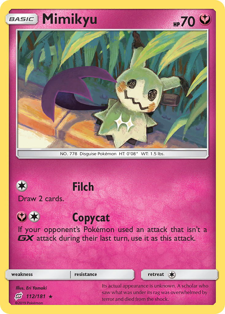 Mimikyu (112/181) [Sun & Moon: Team Up] | Jack's On Queen