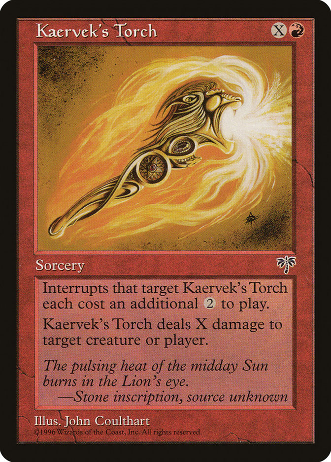 Kaervek's Torch [Mirage] | Jack's On Queen