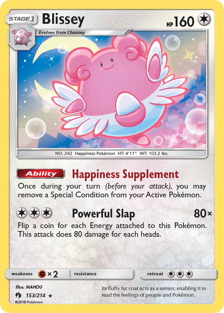 Blissey (153/214) [Sun & Moon: Lost Thunder] | Jack's On Queen