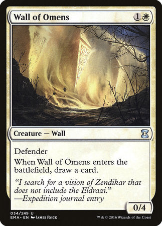 Wall of Omens [Eternal Masters] | Jack's On Queen