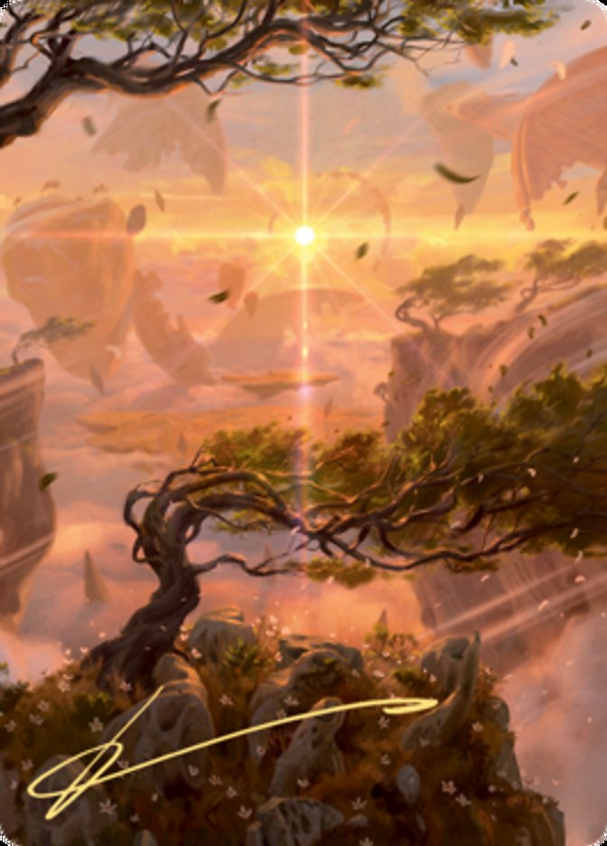 Windswept Heath Art Card (Gold-Stamped Signature) [Zendikar Rising Art Series] | Jack's On Queen