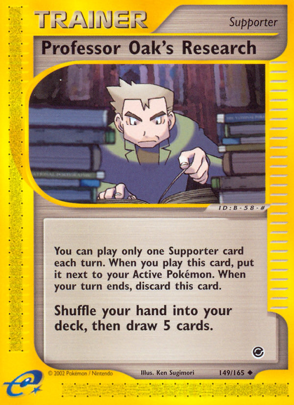 Professor Oak's Research (149/165) [Expedition: Base Set] | Jack's On Queen