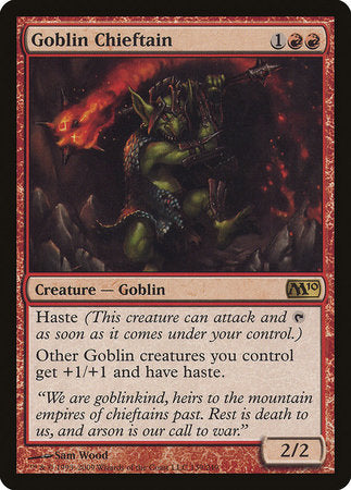 Goblin Chieftain [Magic 2010] | Jack's On Queen