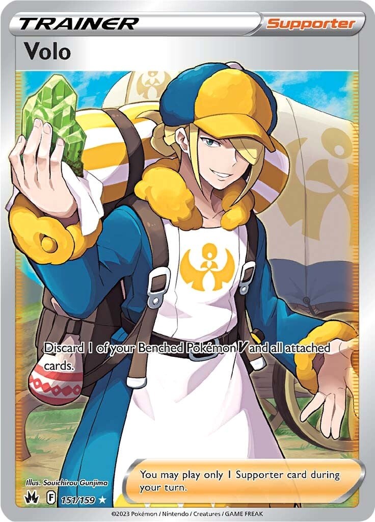 Volo (151/159) (Full Art) [Sword & Shield: Crown Zenith] | Jack's On Queen