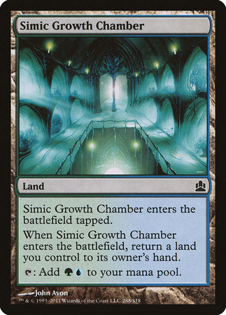 Simic Growth Chamber [Commander 2011] | Jack's On Queen