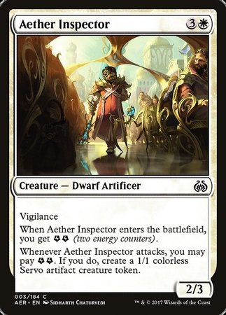 Aether Inspector [Aether Revolt] | Jack's On Queen