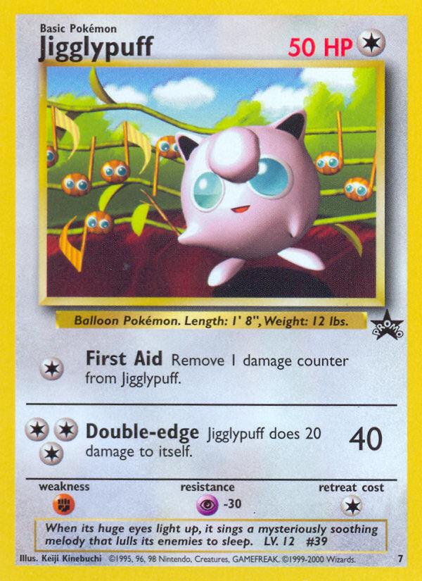 Jigglypuff (7) [Wizards of the Coast: Black Star Promos] | Jack's On Queen