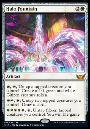 Halo Fountain (Promo Pack) [Streets of New Capenna Promos] | Jack's On Queen