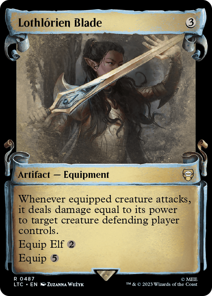 Lothlorien Blade [The Lord of the Rings: Tales of Middle-Earth Commander Showcase Scrolls] | Jack's On Queen