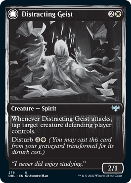 Distracting Geist // Clever Distraction [Innistrad: Double Feature] | Jack's On Queen