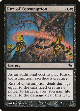 Rite of Consumption [Shadowmoor] | Jack's On Queen