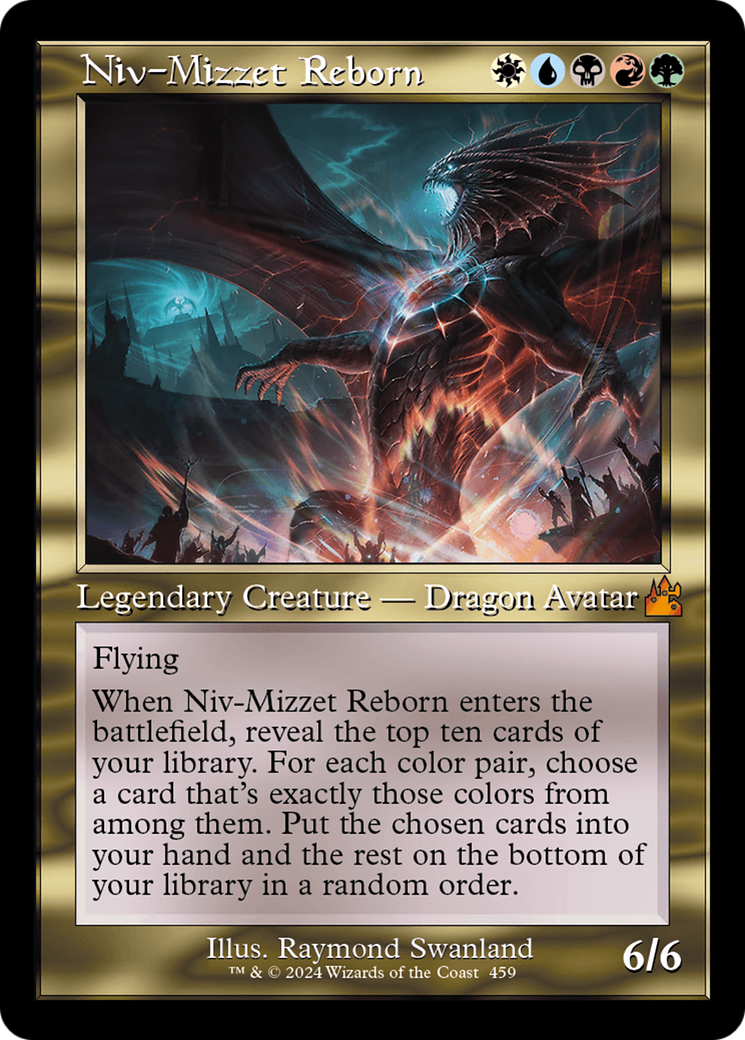 Niv-Mizzet Reborn (Retro Frame) [Ravnica Remastered] | Jack's On Queen