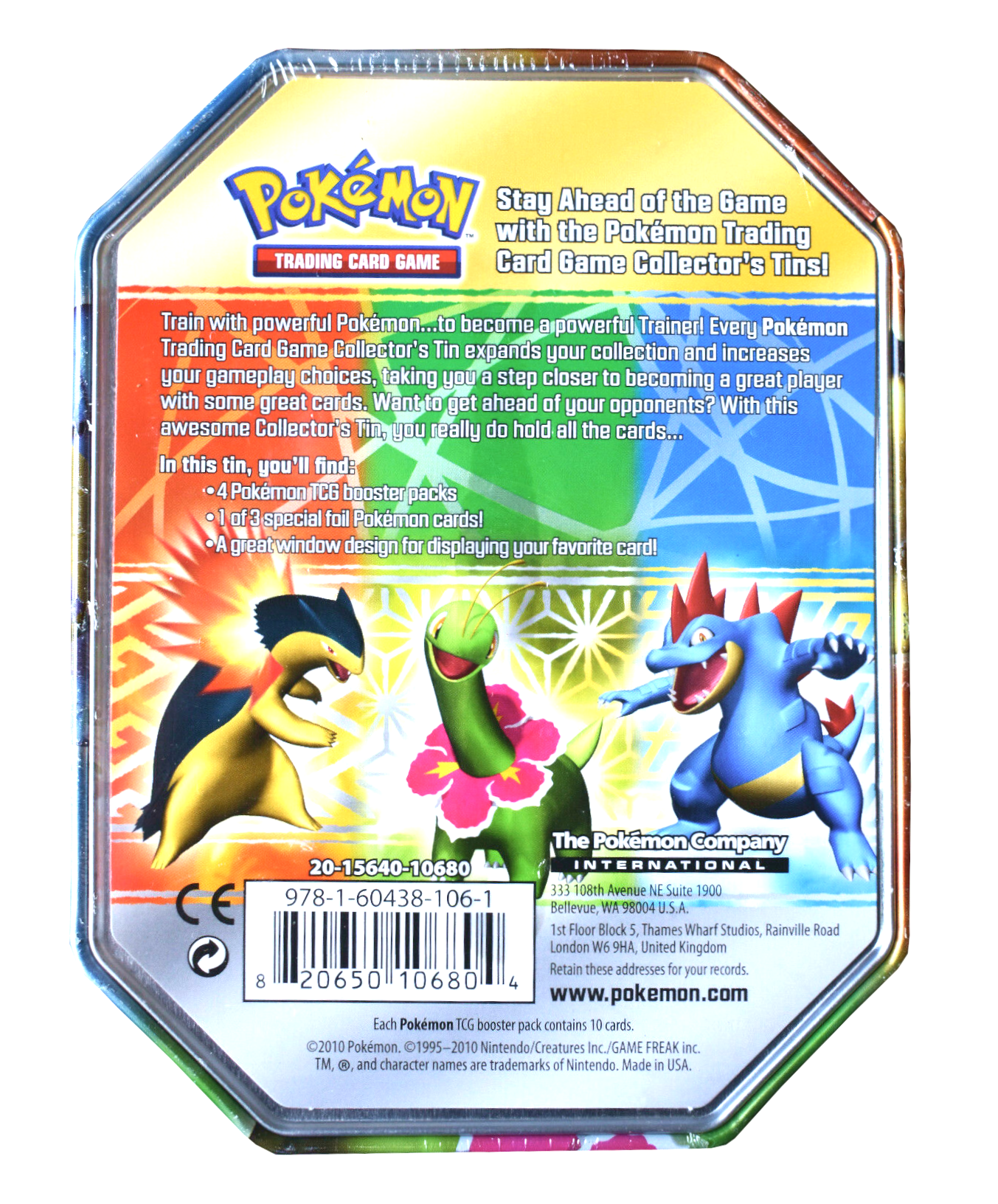 HeartGold & SoulSilver - Collector's Tin (Typhlosion) | Jack's On Queen