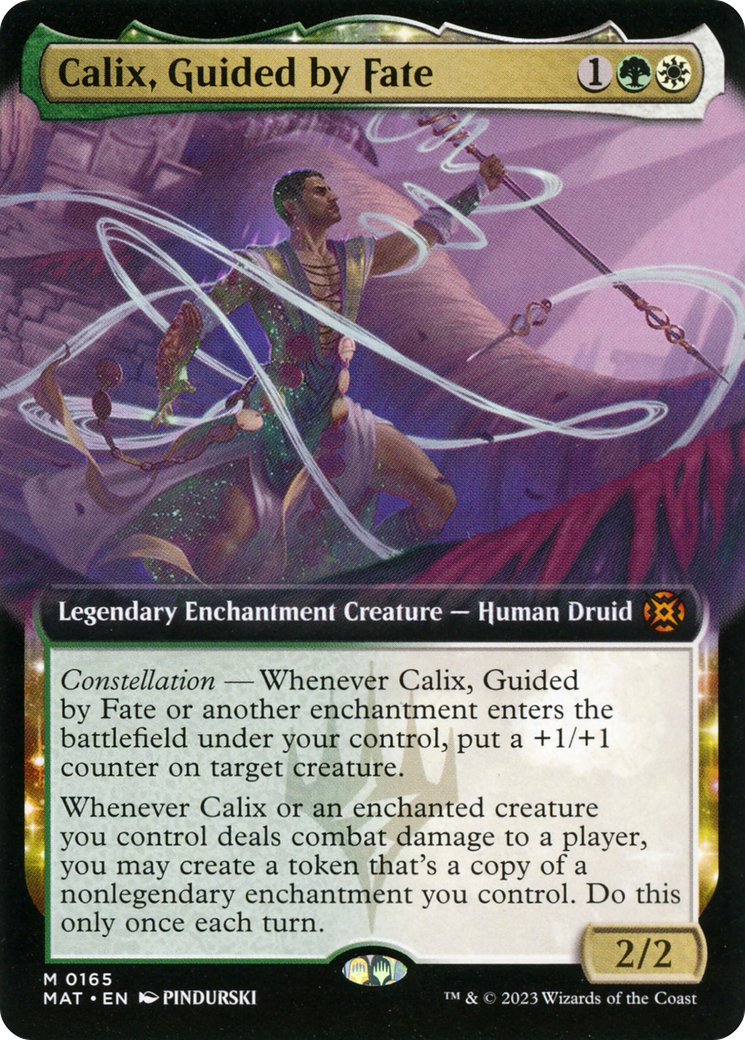 Calix, Guided by Fate (Extended Art) [March of the Machine: The Aftermath] | Jack's On Queen