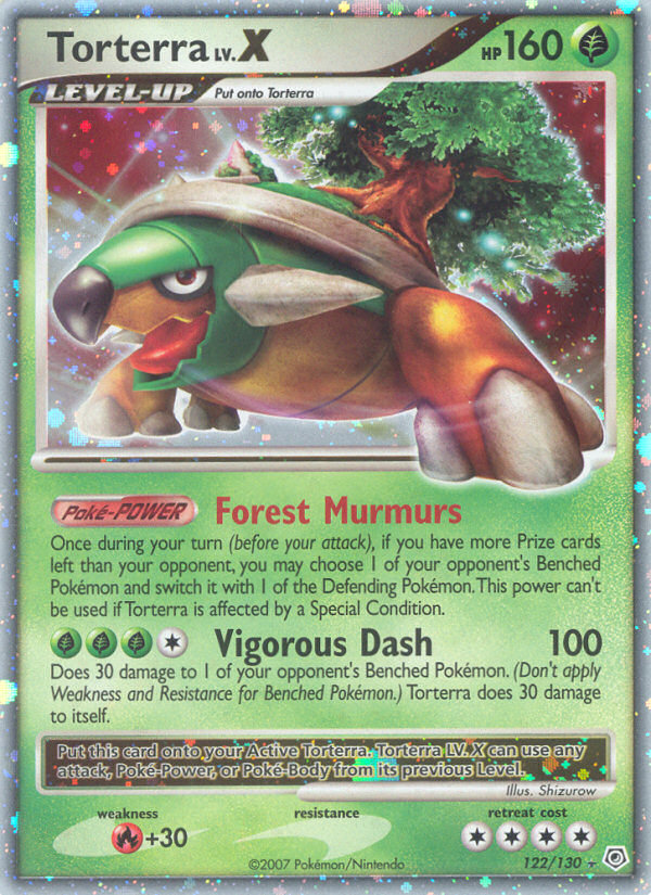 Torterra LV.X (122/130) [Diamond & Pearl: Base Set] | Jack's On Queen